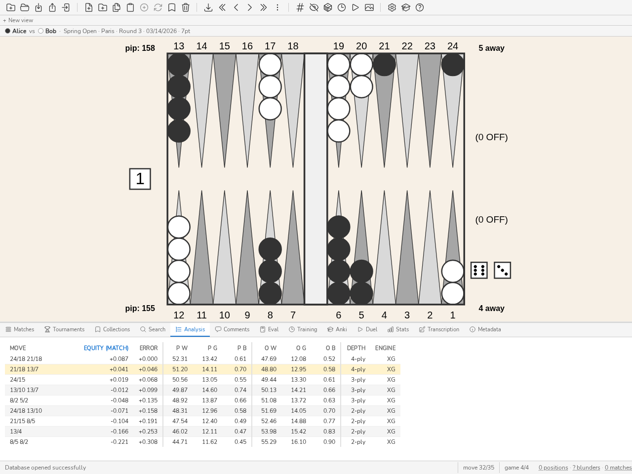 blunderDB screenshot